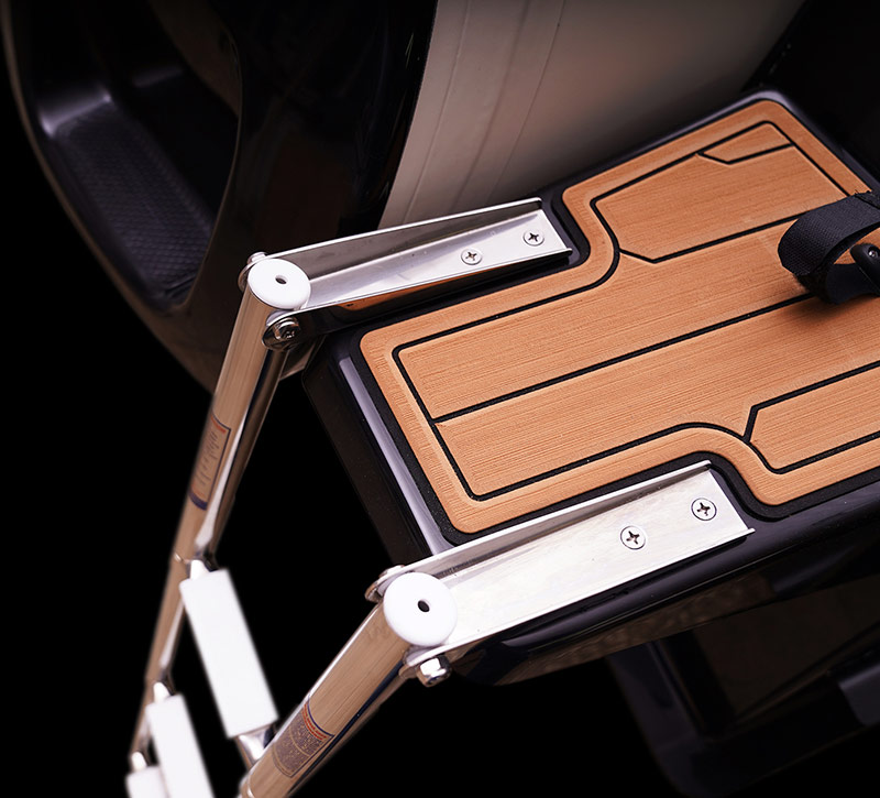 Edelstahl Badeleiter